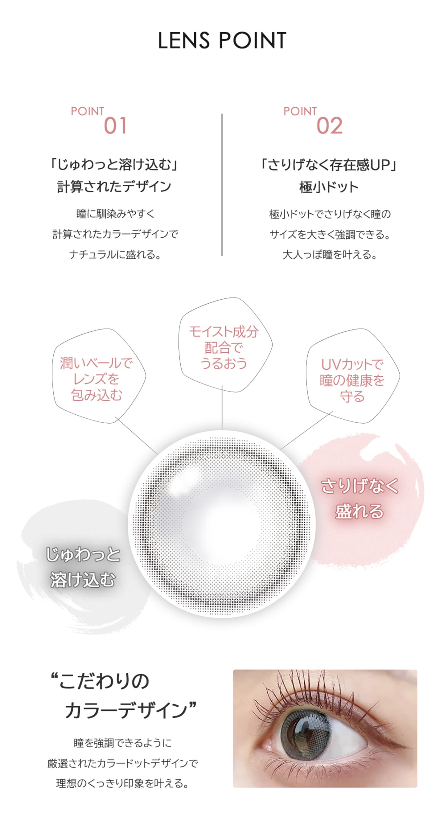 エンジェルアイズ2ウィークUVMのカラーラインナップ