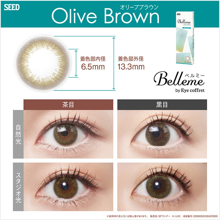 ベルミー（Belleme） - オリーブブラウン[Olive brown]