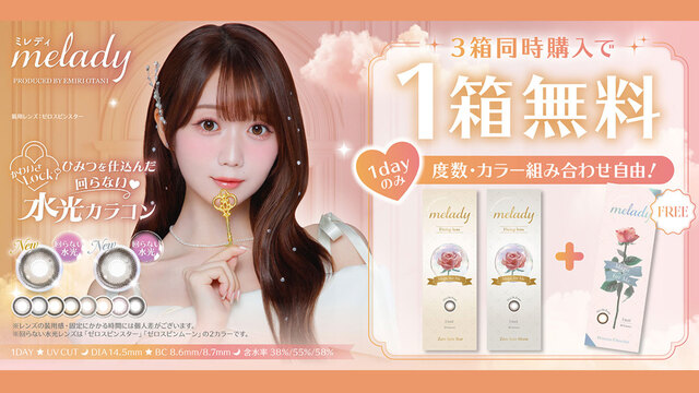 【1箱無料プレゼント!】ミレディ (melady)10枚入 ×2箱セット(計3箱)