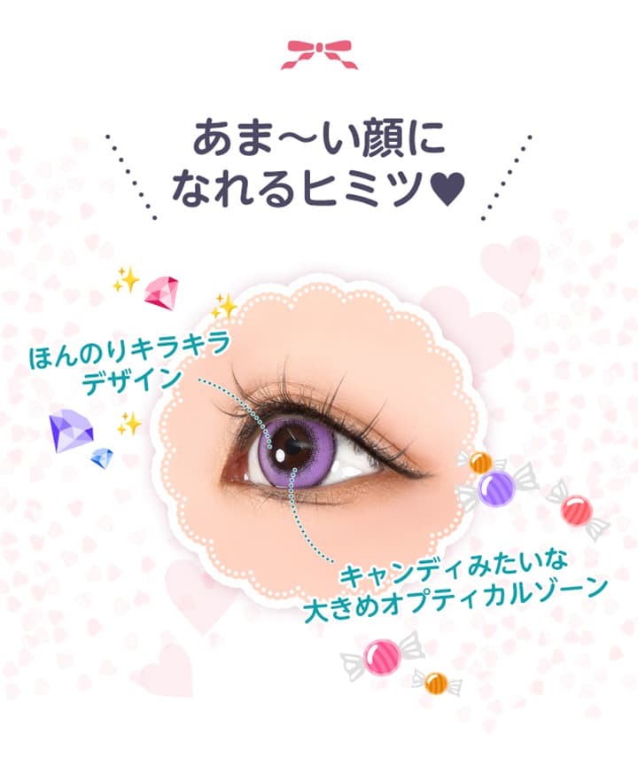 パピーラワンデーシロップ (Puppilla 1Day Syrup)レンズポイント
