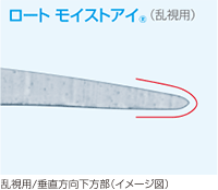 ロート モイストアイの特徴 - 乾燥感を軽減