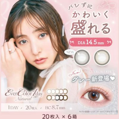 エバーカラーワンデーナチュラル 20枚入 6箱セット