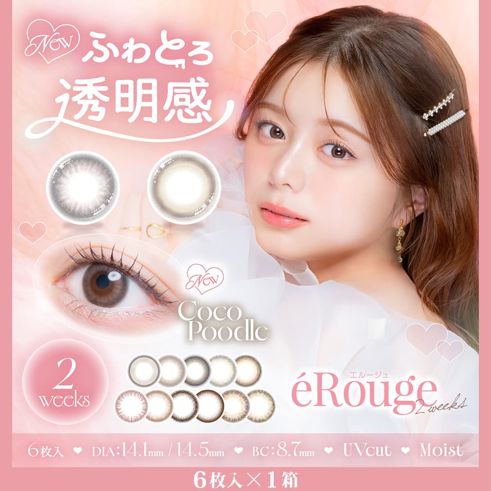 エルージュ (eRouge)  6枚入