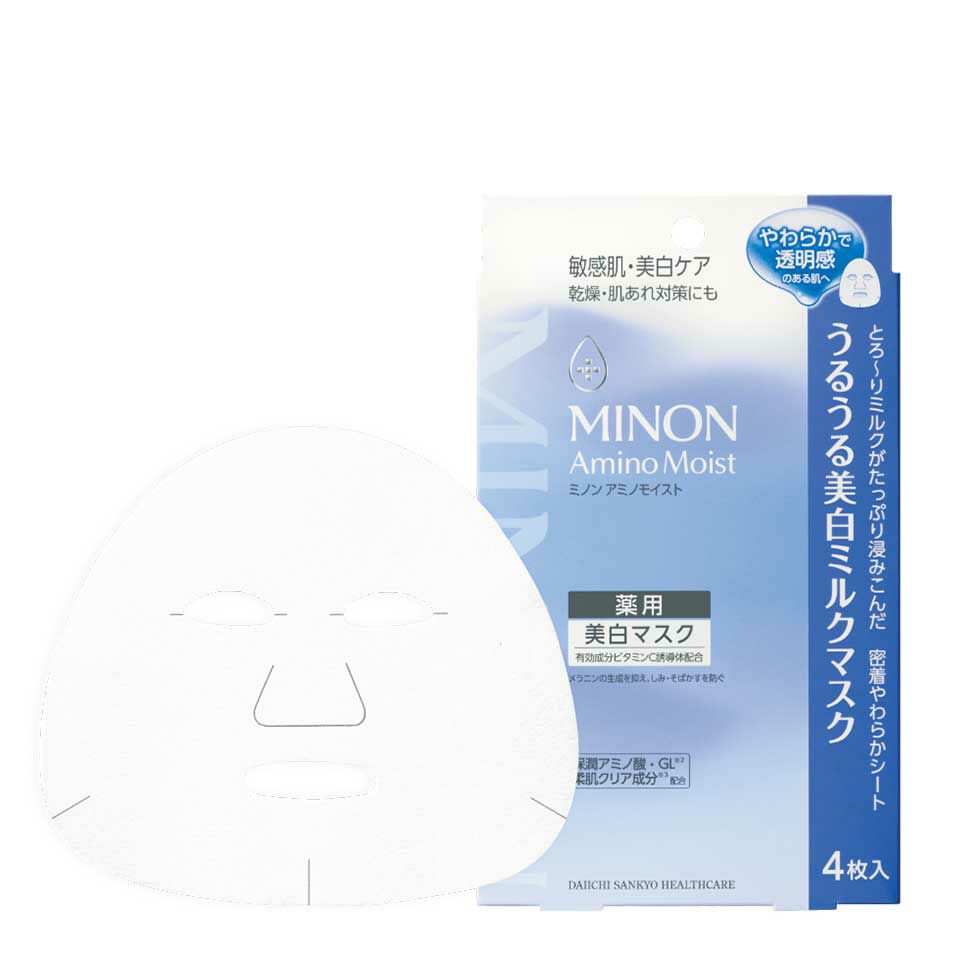 ミノンアミノモイスト薬用うるうる美白ミルクマスク